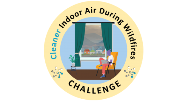 graphic identifier for the Cleaner Indoor Air During Wildfires Challenge