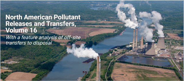 North American Pollutant Releases and Transfers, Taling Stock Volumen 16 with a feature analysis of off-site transfers to disposal