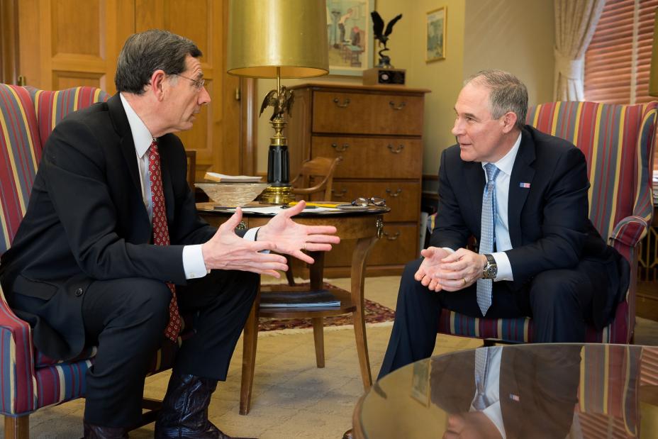Administrator Pruitt meeting with Sen John Barrasso