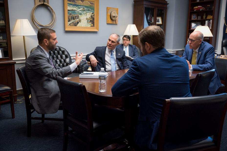 Administrator Pruitt meeting with Rep Greg Walden