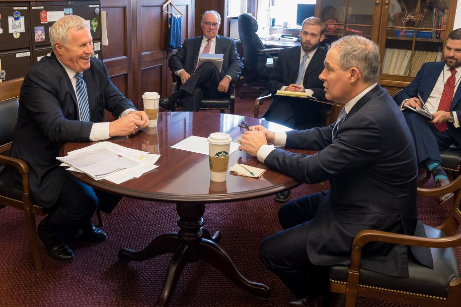 Administrator Pruitt meeting with Rep Collin Peterson