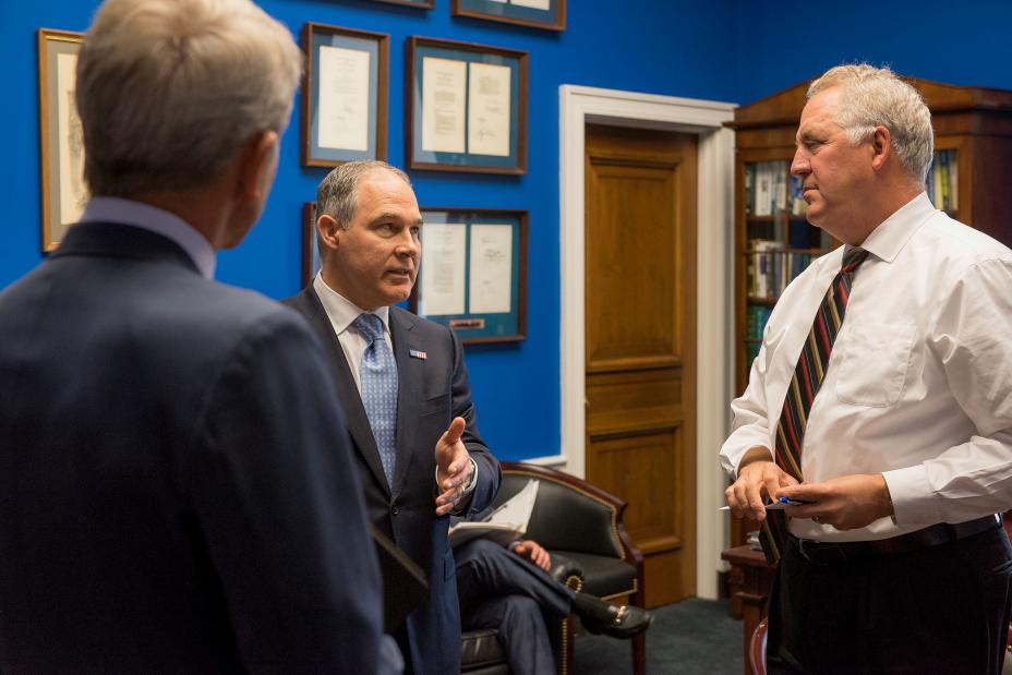 Administrator Pruitt meeting with Rep John Shimkus