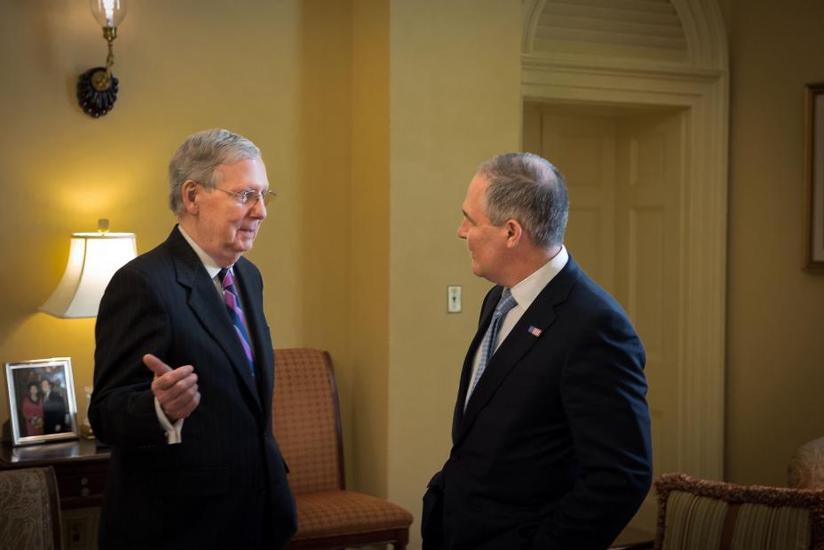 Administrator Pruitt meeting with Sen Mitch McConnell