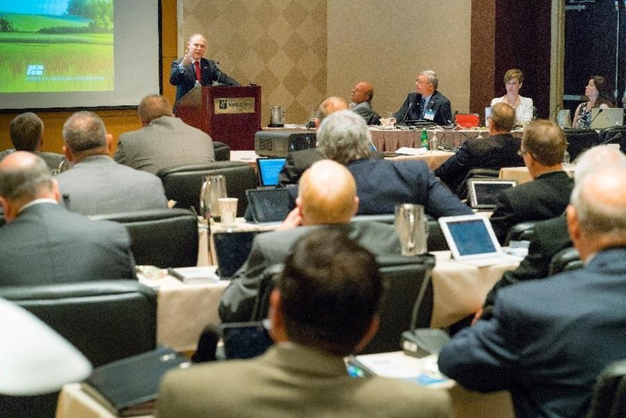 U.S. Environmental Protection Agency Administrator Scott Pruitt addresses American Farm Bureau’s State Leadership Meeting