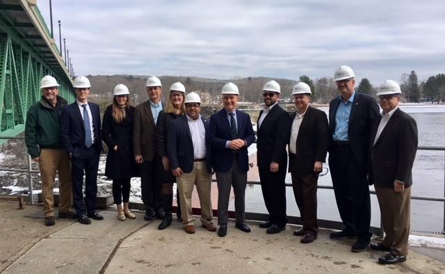 Administrator Pruitt and Commissioner Chatterjee tour FirstLight’s Northfield Mountain Generating Station.