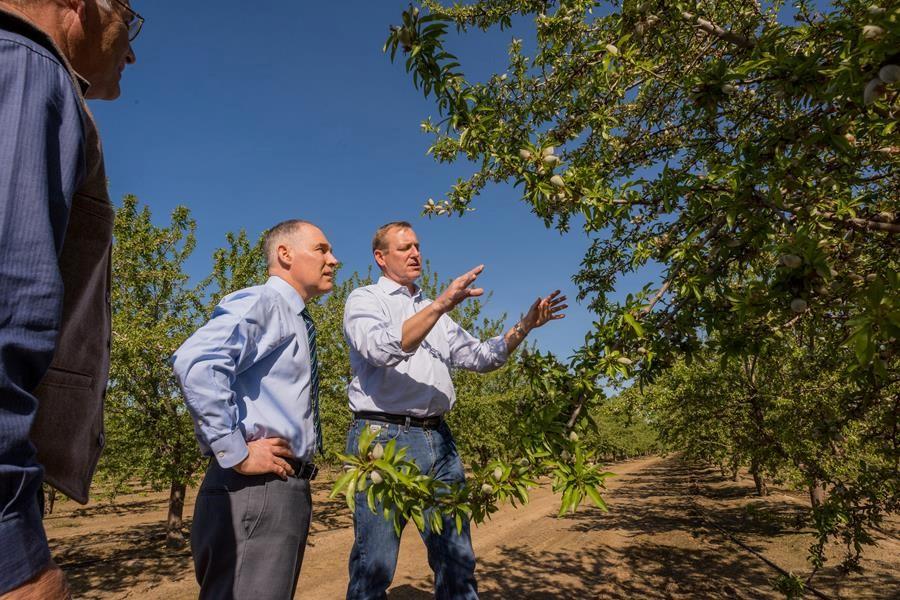 Administrator Pruitt visits California, March 2018