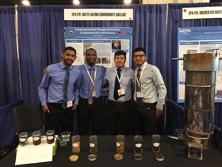 EPA P3 Phase II winners from Butte College