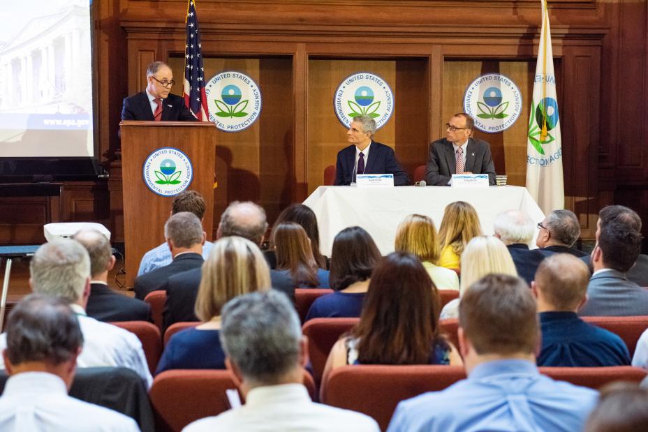 Administrator Pruitt speaking about the Agency’s actions on PFAS.  