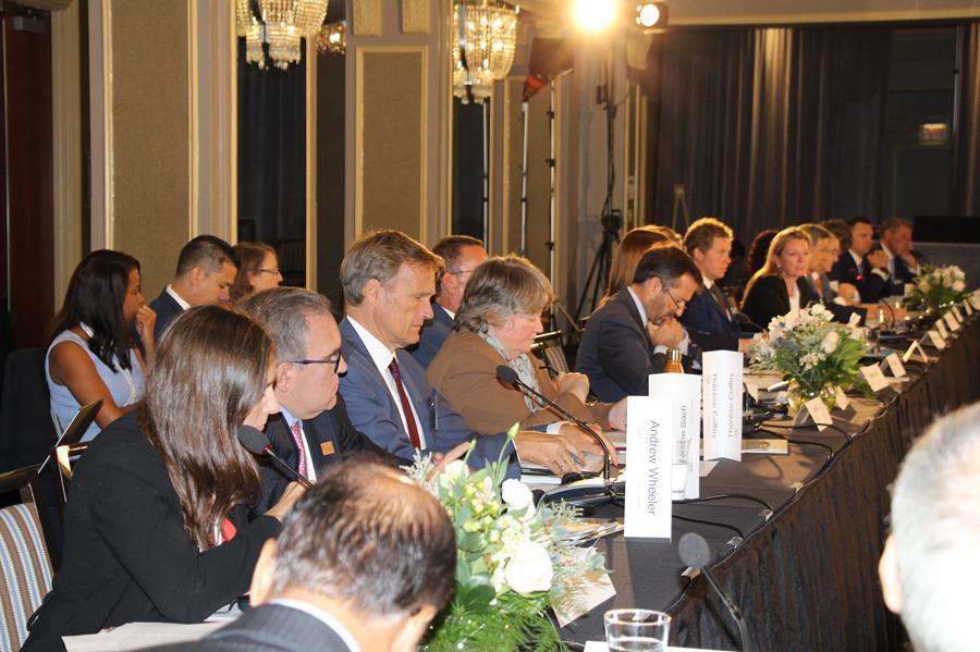 Administrator Wheeler attends the first G7 joint session meeting.