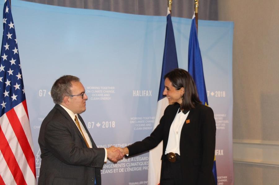Bilateral Meeting with Minister Poirson