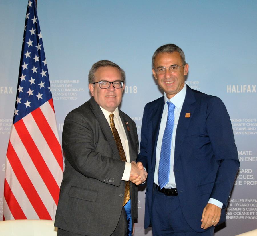 Administrator Wheeler with Minister Costa