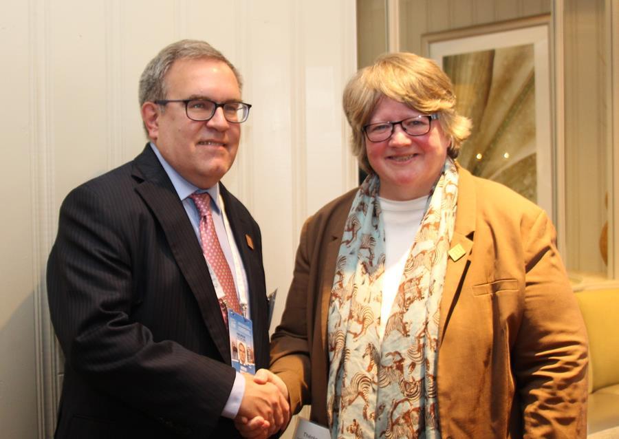 Administrator Wheeler with Secretary Therese Coffey.