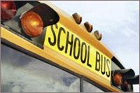 image of school bus sign