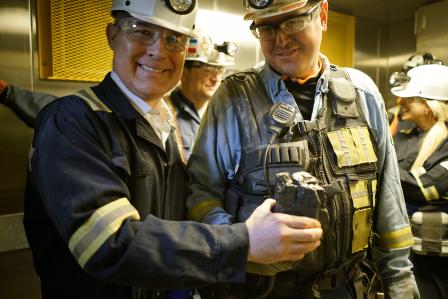 EPA Administrator Scott Pruitt meeting with miners.