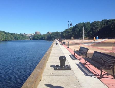 Festival Pier is now a well-used, safe access point to salt water fishing and public events.