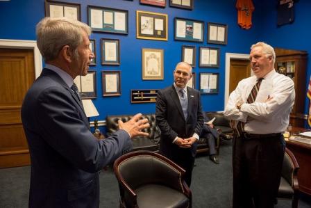 EPA Administrator Pruitt and Congressman Shimkus Discuss Environmental and Economic Issues Important to Illinois and the Nation