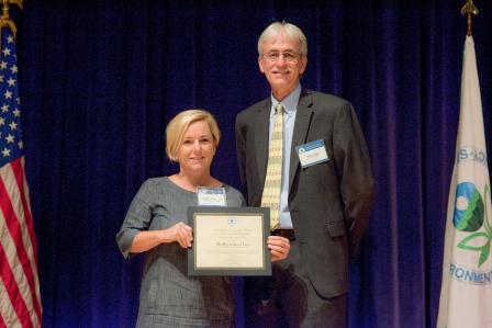 Acting Deputy Administrator Mike Flynn with Shelley Glenn Lee