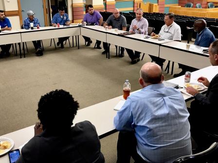 EPA Administrator Scott Pruitt meets with officials from Corpus Christi and neighboring towns to discuss Hurricane Harvey recovery efforts.
