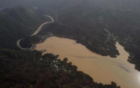 Impacted lake in northern Puerto Rico on Sept. 26, 2017 Photo Courtesy of the Puerto Rico Air National Guard