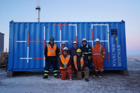 Three Degrees Warmer, project “Kivalina Biochar Reactor Operator Training Program.” Project partners include City of Kivalina, Native Village of Kivalina, Re-Locate Kivalina, and Biomass Controls, LLC.