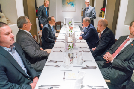 EPA Administrator Scott Pruitt  meets with Kentucky Governor Matt Bevin and members of his cabinet.  