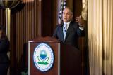 Administrator Scott Pruitt at the podium