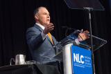 EPA Administrator Scott Pruitt at a NLC podium