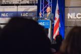 EPA Administrator Scott Pruitt at a NLC podium
