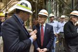 EPA Administrator Scott Pruitt receiving a tour of the plant.