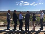 Administrator Pruitt tours ranch.