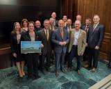 Administrator Pruitt stands with several members of the Pennsylvania Farm Bureau