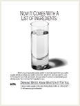 Now It Comes With a List of Ingredients