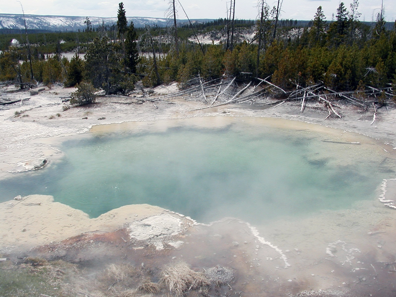 Photo: natural geothermal hot spring