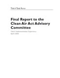 cover of Final Report to the CAAAC