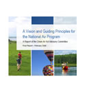 cover for "A Vision and Guiding Principles for the National Air Program"