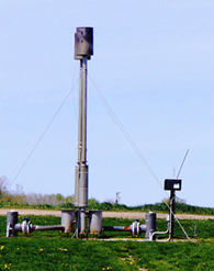 Biogas flare