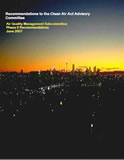 cover of Phase II Recommendations featuring city at sunset