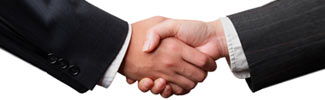 handshake indicating agreement