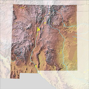 Map of New Mexico