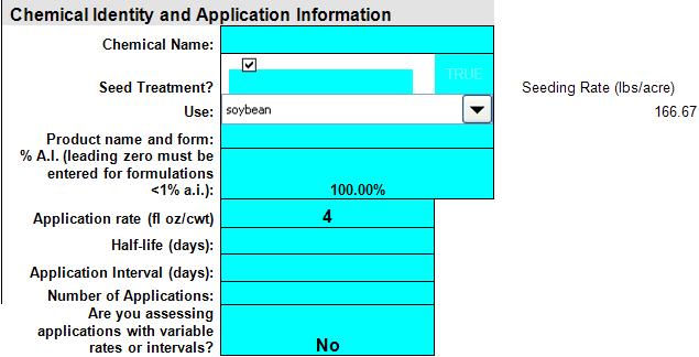 Screenshot of inputs tab with seed treatment field checked