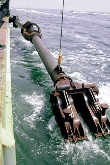 Photo of dredge.