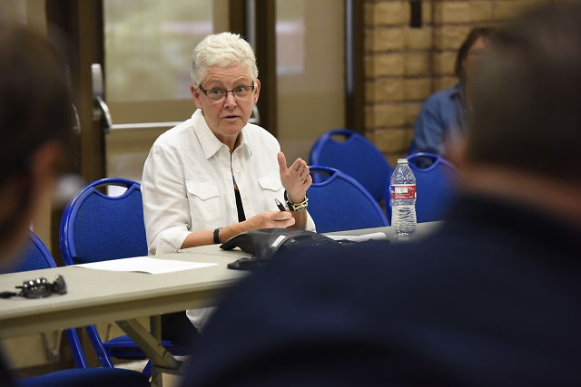 Administrator McCarthy in a meeting