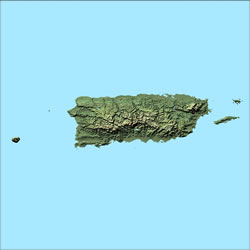 Puerto Rico State Map