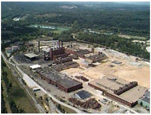 Avtex Superfund Site, Before Cleanup