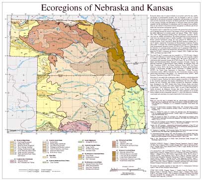 Level III and IV Ecoregions of Kansas and Nebraska