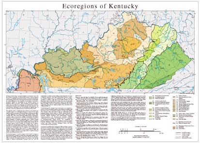 Level III and IV Ecoregions of Kentucky