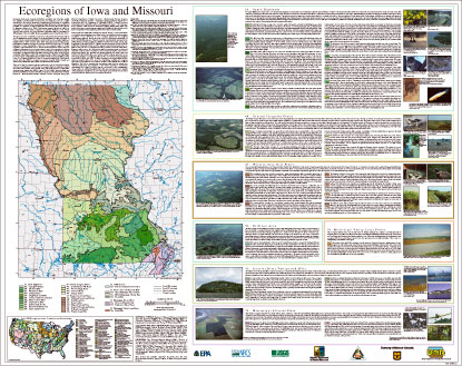 Level IV Ecoregions of Mississippi--poster front side