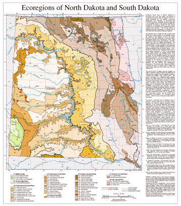 Level III and IV Ecoregions of North Dakota and South Dakota