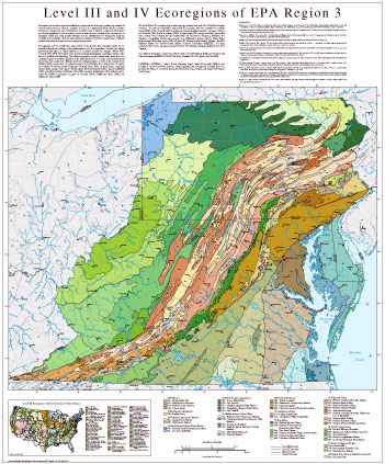 Level IV Ecoregions of EPA Region 3