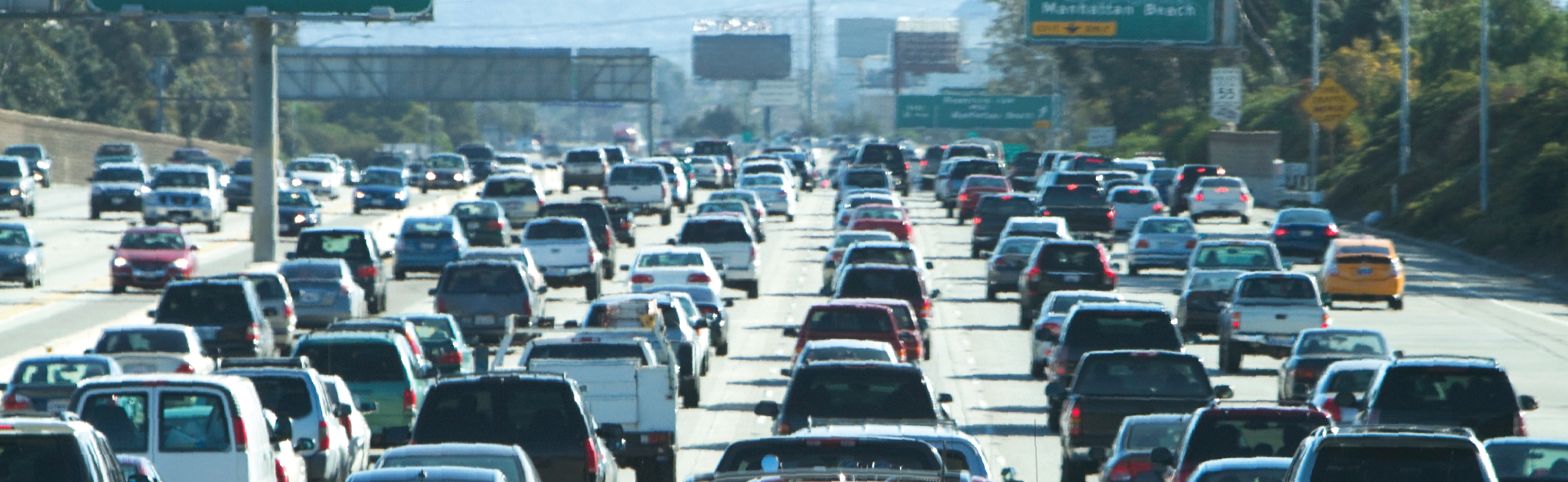 vehicles on the highway